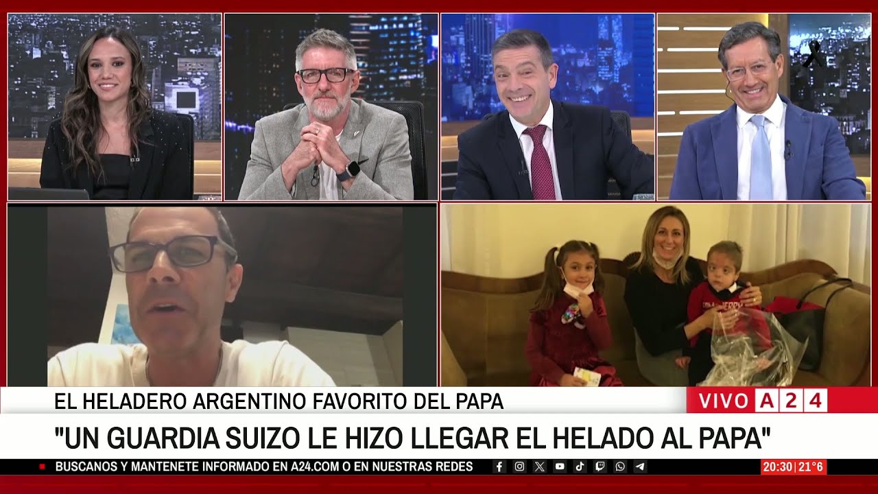 🔴EL HELADERO FAVORITO DEL PAPA FRANCISCO:  