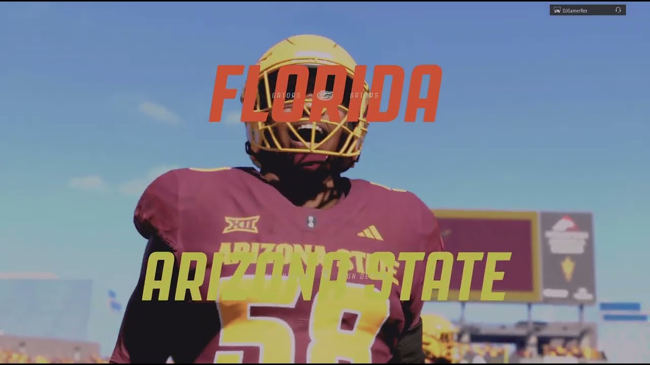 EA SPORTS College Football 26 Florida Gators Vs. Arizona State Sun Devils