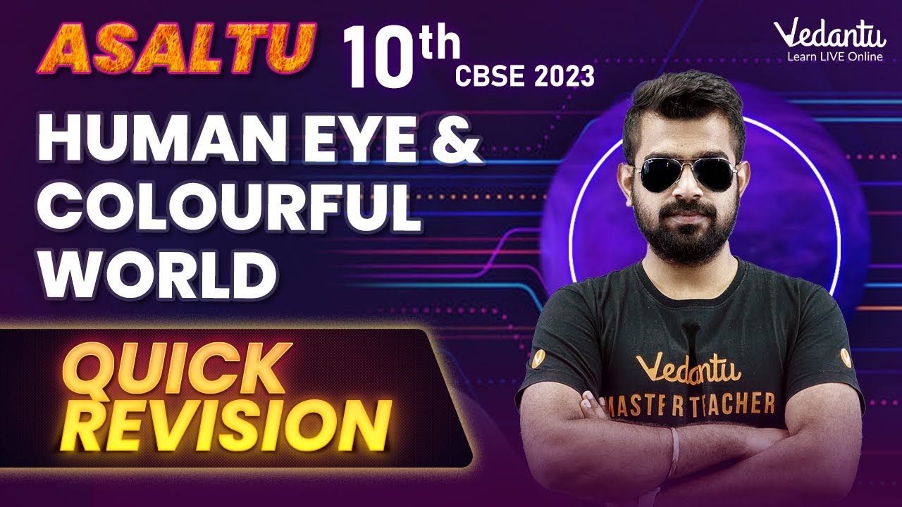 Human Eye & Colurful World Marathon| CBSE Boards 2023 Class 10 | Shimon Sir| Vedantu Master Tamil|