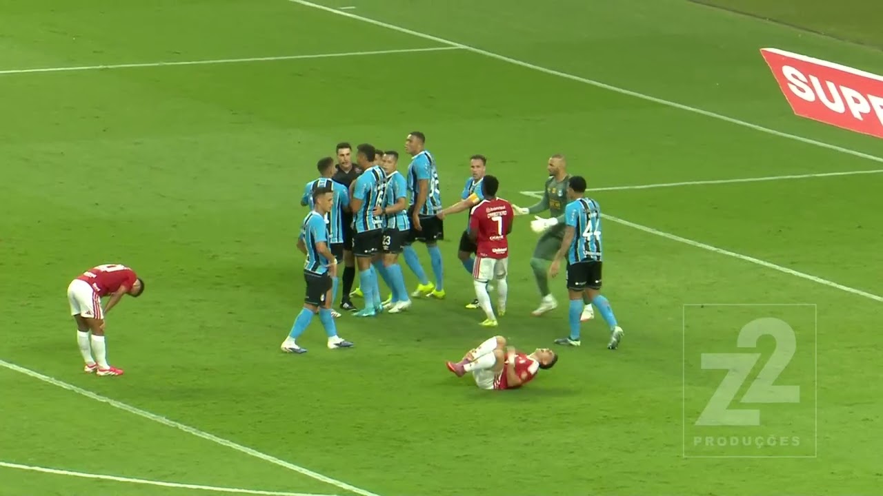 INTERNACIONAL 1x1 GR&Ecirc;MIO - Tricolor &eacute; Campe&atilde;o Ga&uacute;cho na casa do rival com 4x1 no agregado