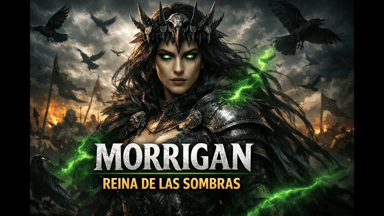 Morrigan, Reina de las Sombras ⚔️ Música Épica Celta IA | Invocación Oscura