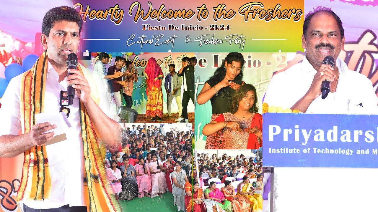 Freshers Day | Day 2 | Full vedio | Fiesta De Inicio 2024 | Priyadarshini College Guntur 2024