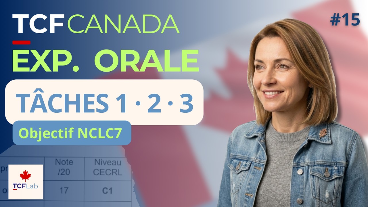 TCF CANADA & QUÉBEC : Simulation de l'épreuve d'expression Orale (Niveau C1) #15