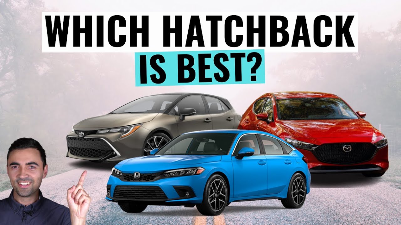 Сравнительный обзор Honda Civic Hatchback 2022, Mazda3 Sport и Toyota Corolla Hatchback