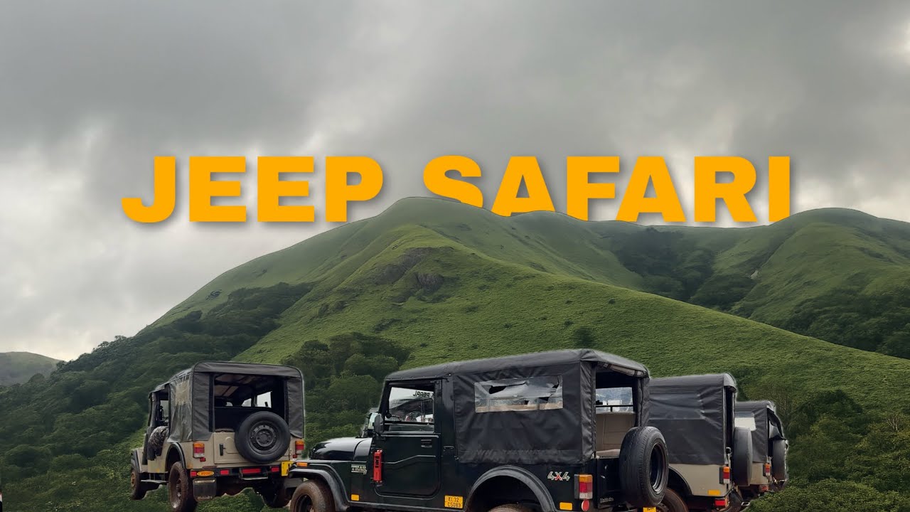 Unforgettable Experience of Jeep Safari | Thekkady | Periyar National Park