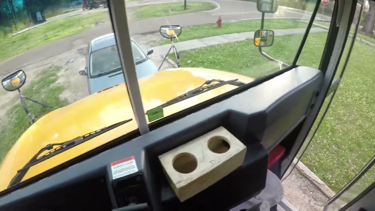 Tour of my 2024 bluebird Vision route bus