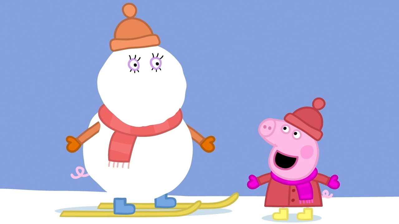 Świnka Peppa | 🎄 Śnieżna Góra | Bajki Po Polsku | Peppa po Polsku