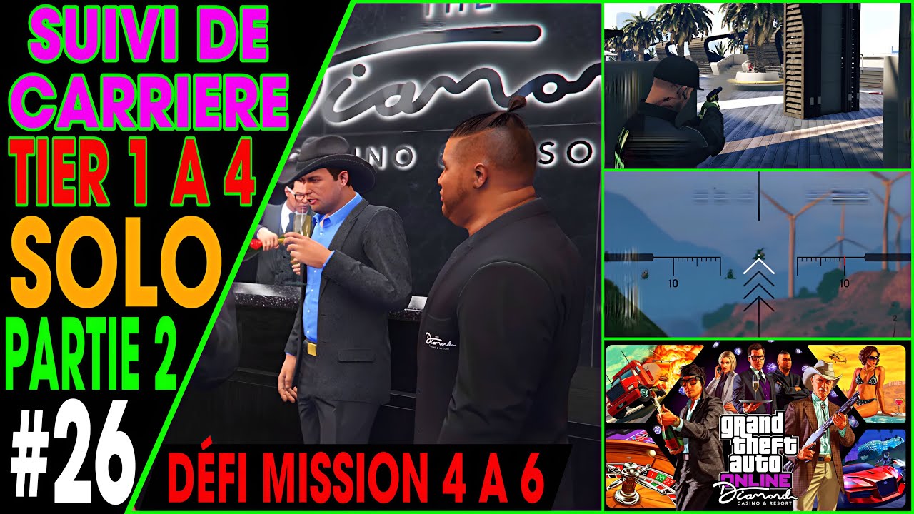 TGS CARRIÈRE - LA FIN DES CHENG / EN SOLO PALIER 1 A 4 _ EP#26 SUR GTA ONLINE