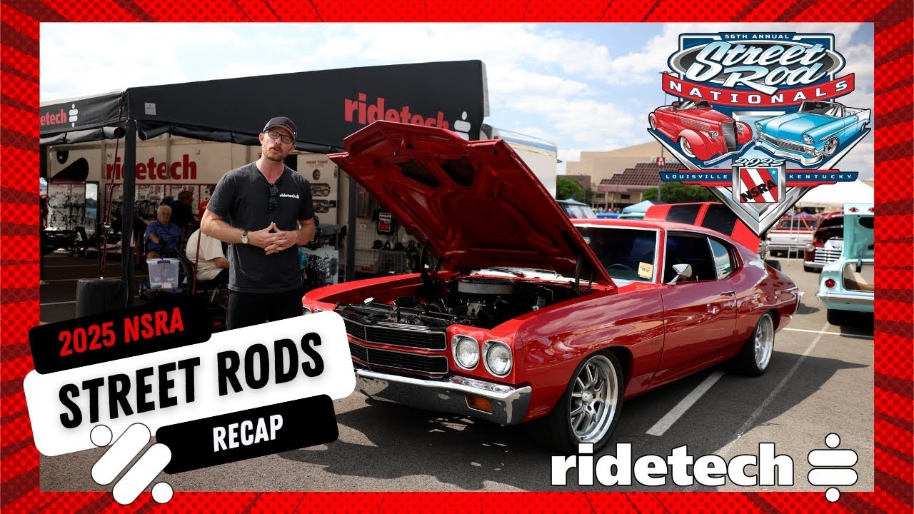 Ridetech Recap | 2025 NSRA Street Rod Nats