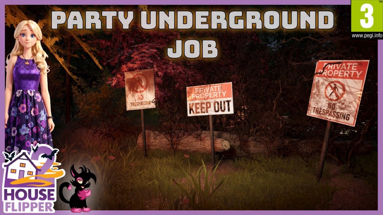 House Flipper 2 | Scooby-Doo - Party Underground - Job Mission