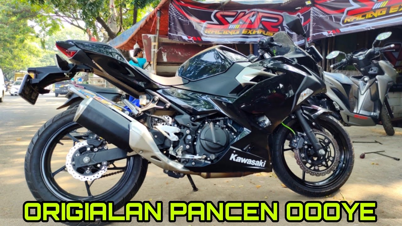 BOBOK KNALPOT KAWASAKI NINJA 250 // CUSTOM SUARA MUFFLER ORIGINAL
