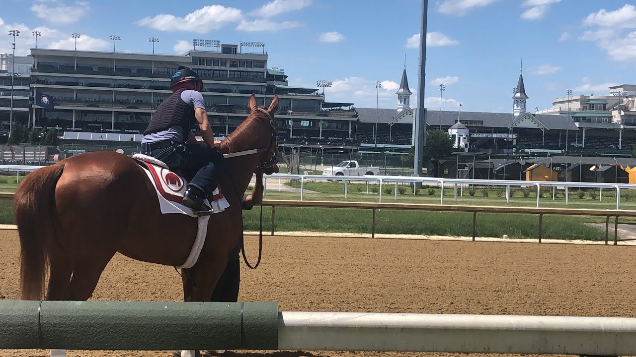 Rich Strike's Final Belmont Breeze at Churchill Downs