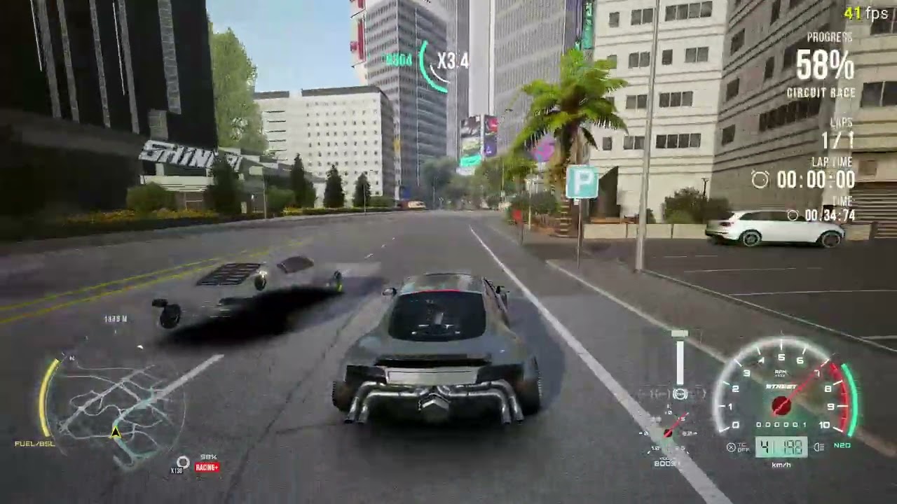 [1:00.347] CARX STREET - TIME ATTACK: AUDI R8
