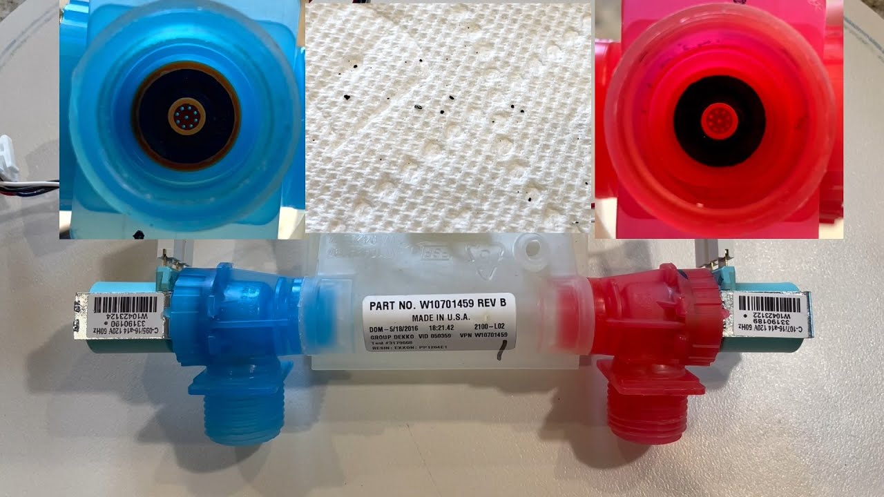 How to Unclog a Whirlpool Washer Water Inlet Valve