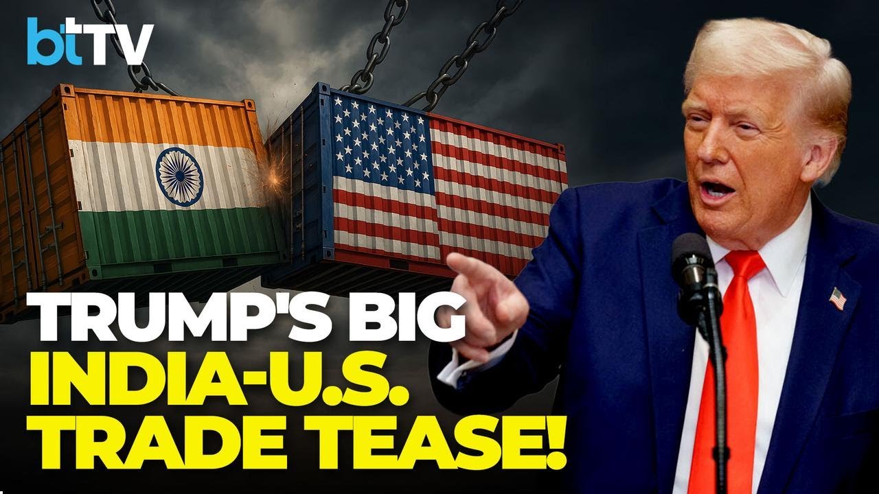 Trump Hints At India&ndash;US Trade Pact | Praises PM Modi, Mixes Diplomacy With Drama