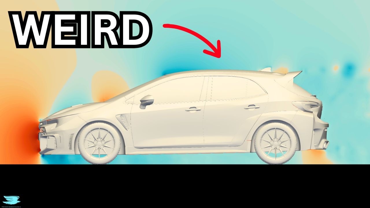 The REALLY Weird Aerodynamics Of The Corolla GR