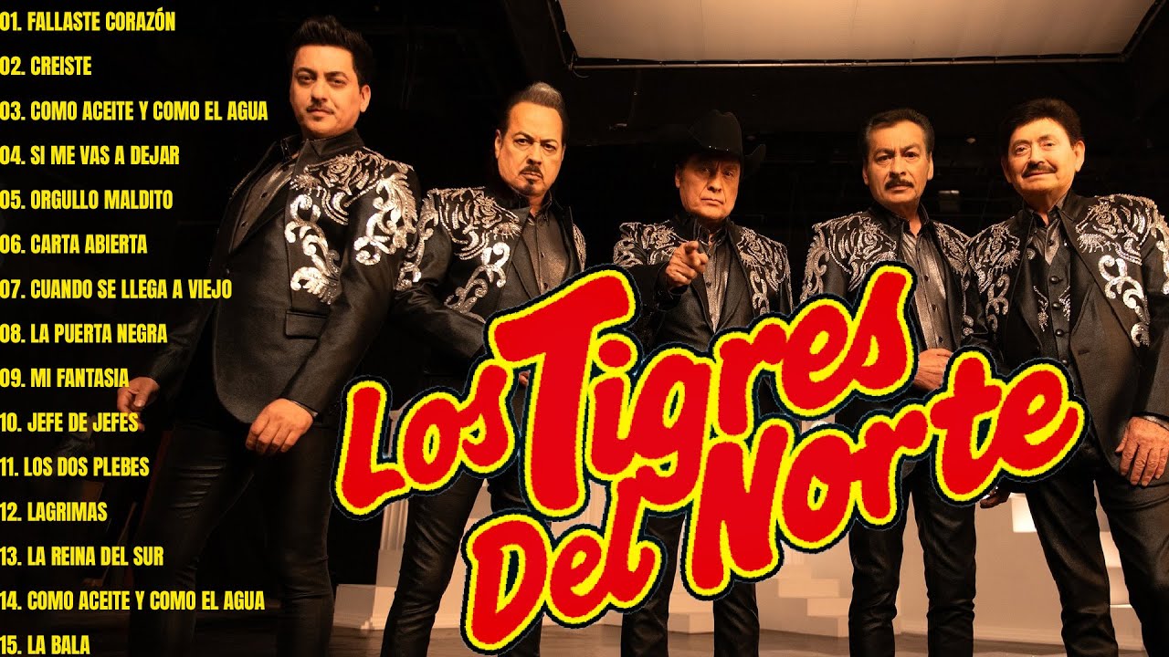 2 Hora De Puros Corridos De Los Tigres Del Norte Éxitos - Los Tigres Del Norte Mix 2024 Pa Pistear