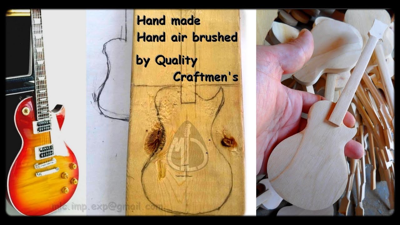 Mini guitars replica in scale 1:4  made by quality craftmens.