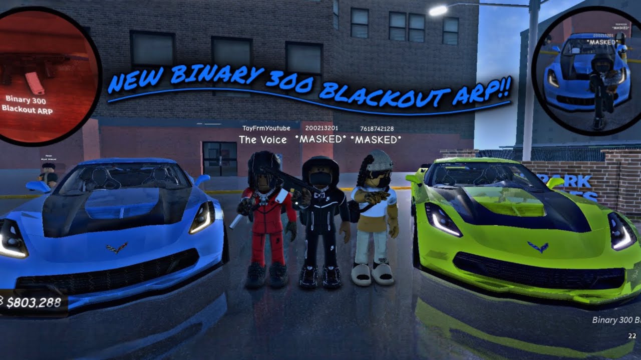 Sliding On Opps With The New Binary 300 Blackout In South Bronx The Trenchs Roblox‼️🫣