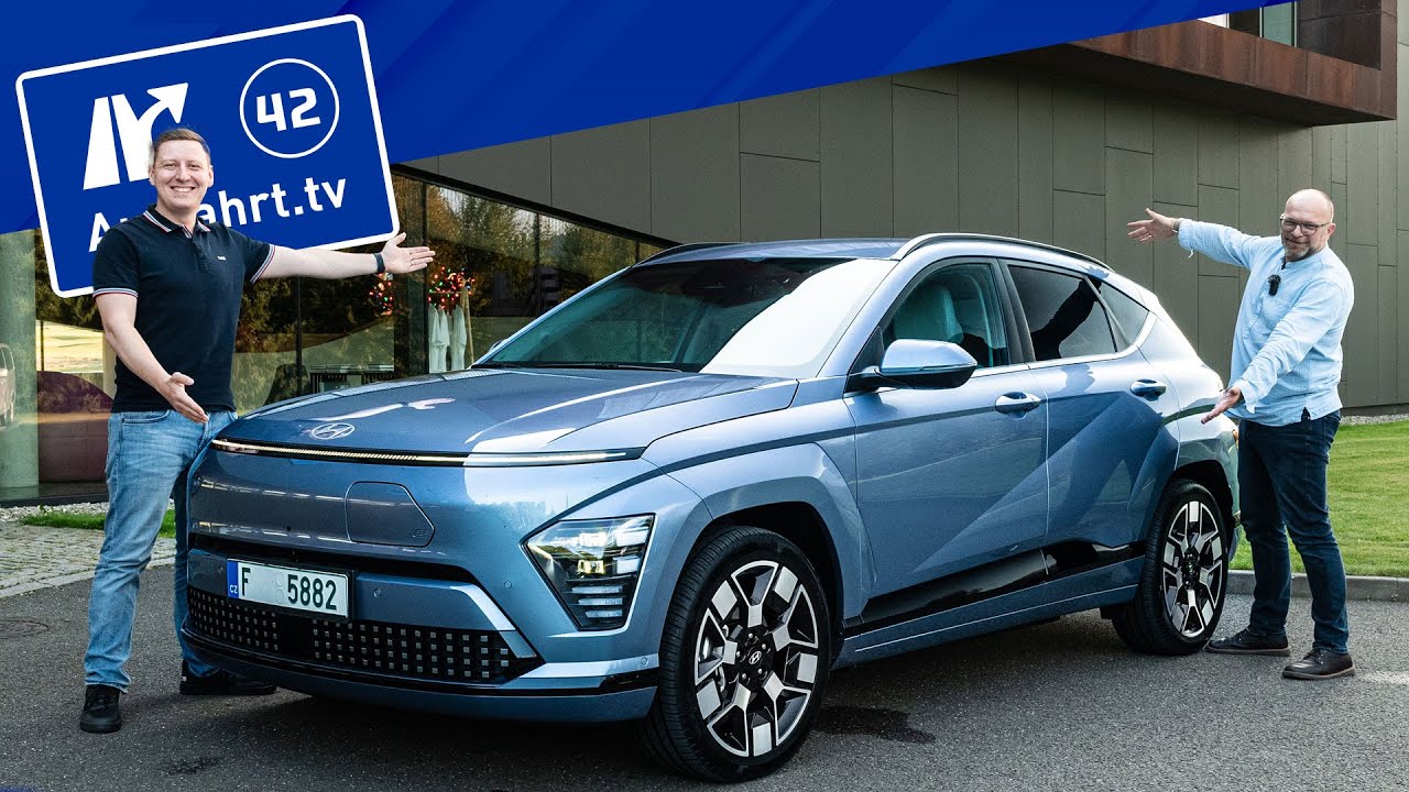 2024 Hyundai Kona Elektro - Kaufberatung, Test deutsch, Review, Fahrbericht Ausfahrt.tv