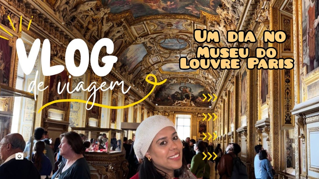 Um dia no Museu do Louvre 🇫🇷
