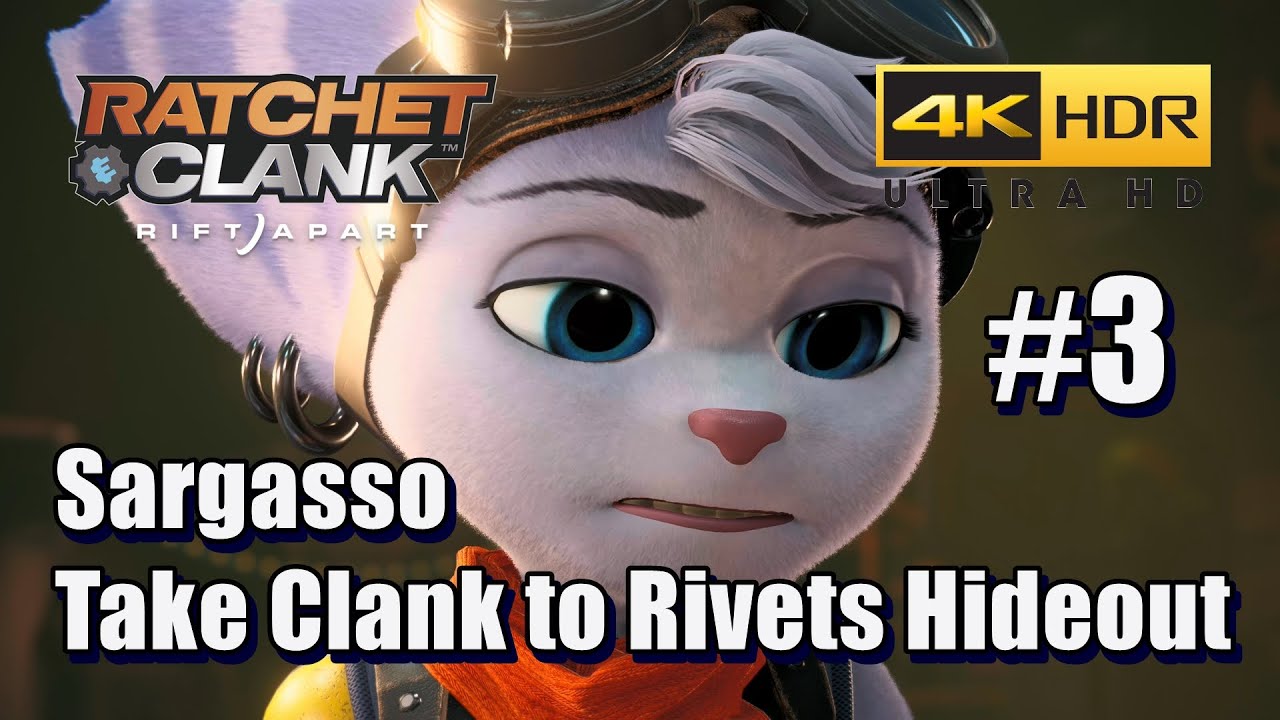 Ratchet and Clank Rift Apart PS5 Sargasso — отправляйте Кланка в убежище Риветс, режим производит...