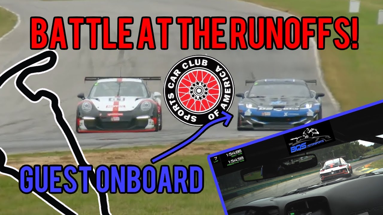 2023 SCCA Runoffs VIR GT2 - Porsche 991.1 GT3 Cup - Onboard + Broadcast