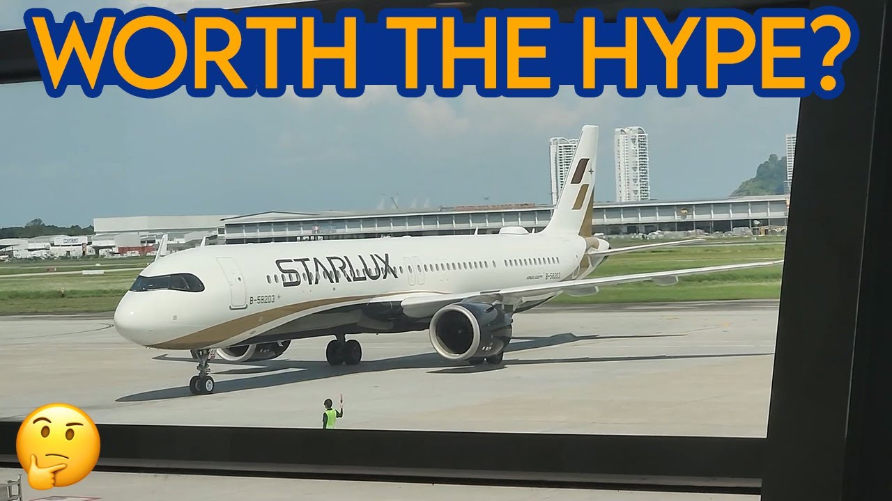 Is STARLUX Actually Good? (A321neo Economy Class Review: Penang to Taipei)