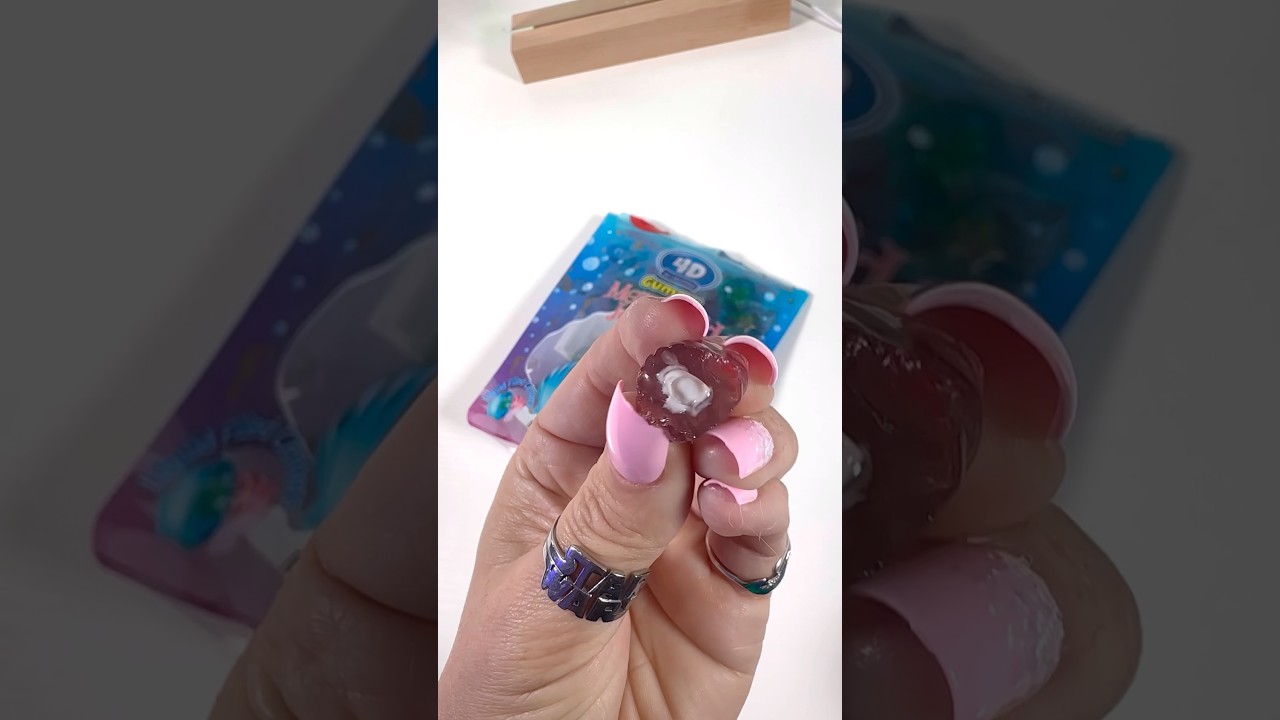 4D Gummy Mermaid 🧜&zwj;♀️ Jewels 💎 #candy #asmr #mermaid
