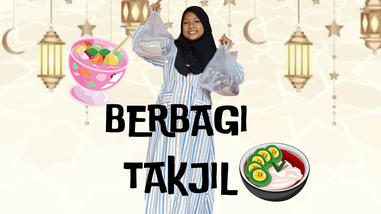NINDI BERBAGI TAKJIL DI SEKOLAH🏫