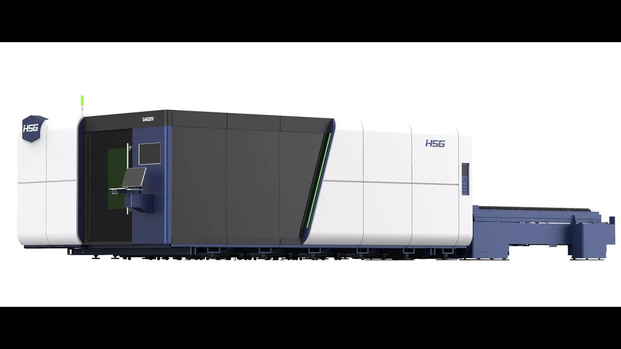 Wycinarka laserowa HSG G4020V Pilot 60KW 6G All Linear Motor Laser Cutting Machine