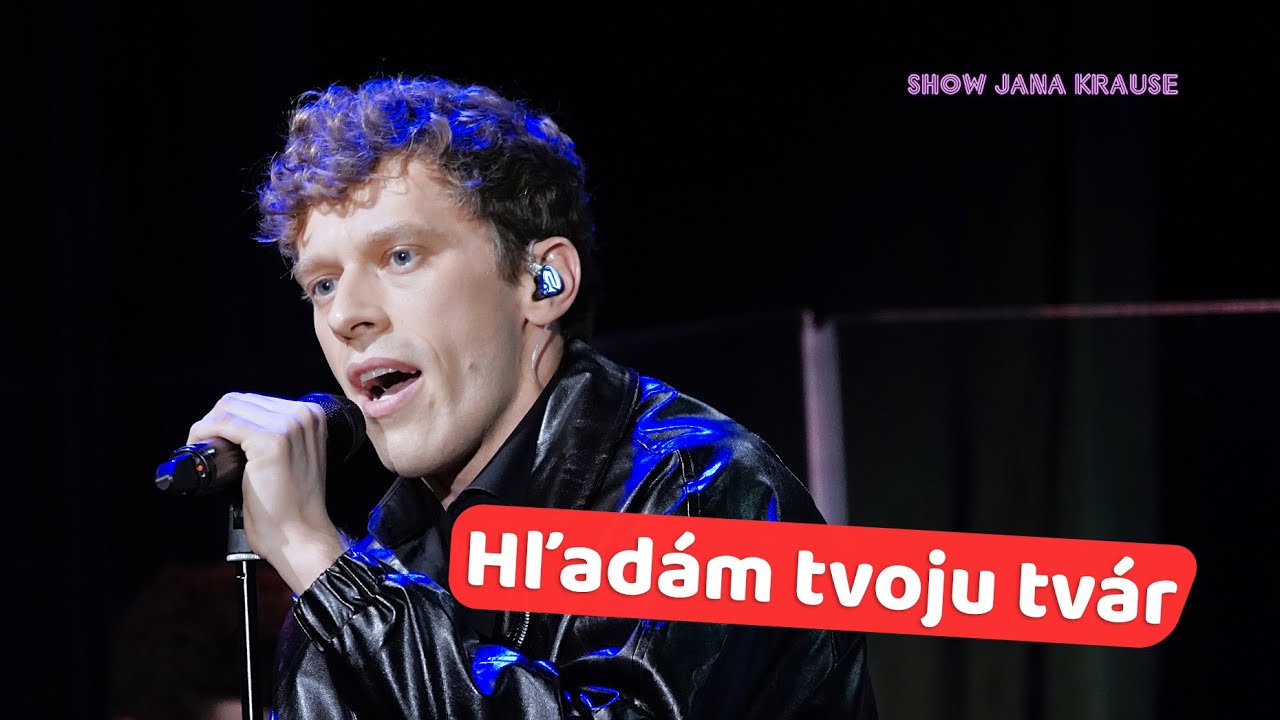 Píseň Hľadám tvoju tvár, zpěv Vladislav Plevčík - Show Jana Krause 1. 10. 2025