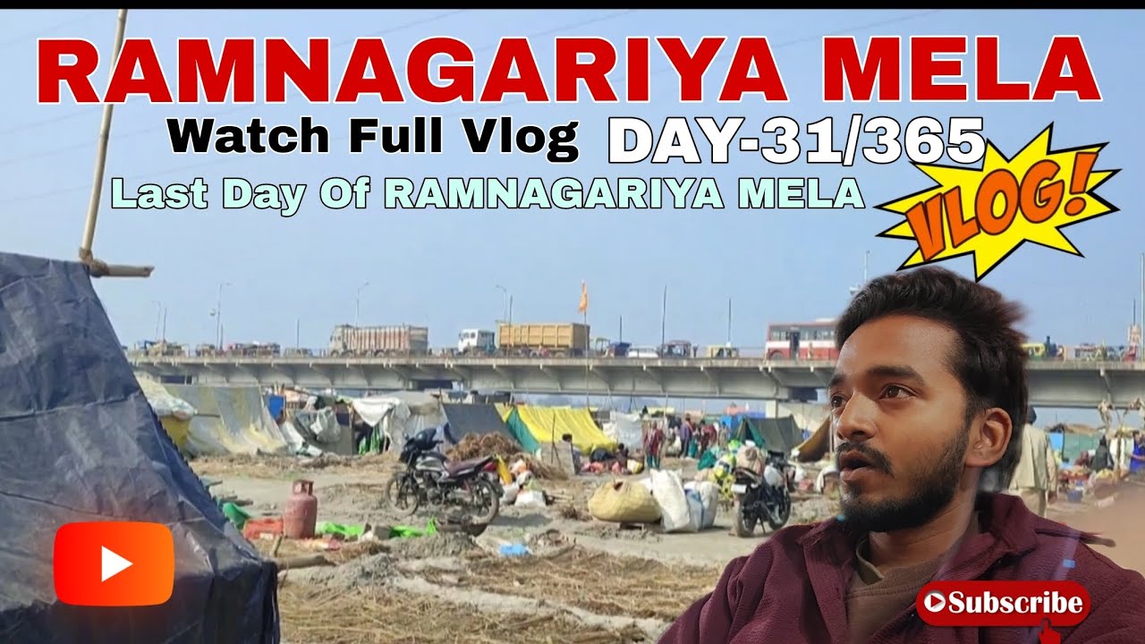 Day-31/365 The Last Day Of RAMNAGARIYA MELA 🔥✨