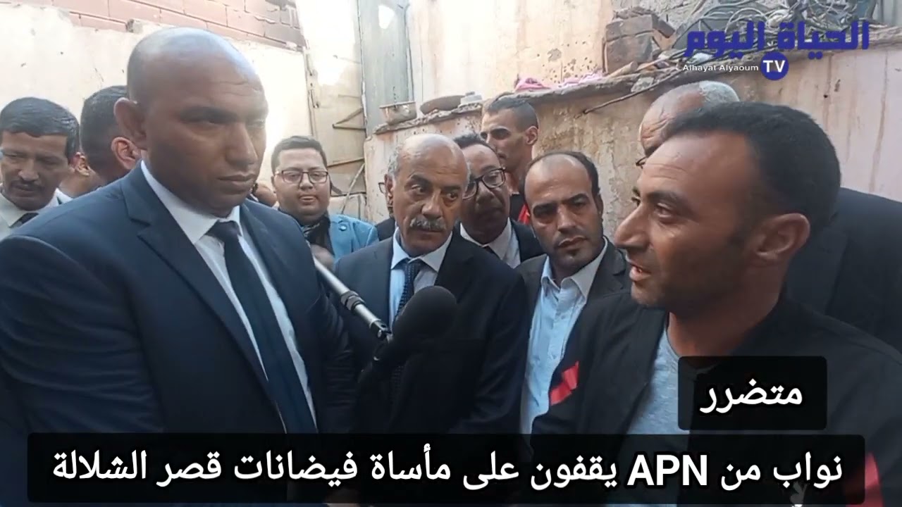 وفد برلماني يقف على حجم خسائر الفيضانات بقصر الشلالة