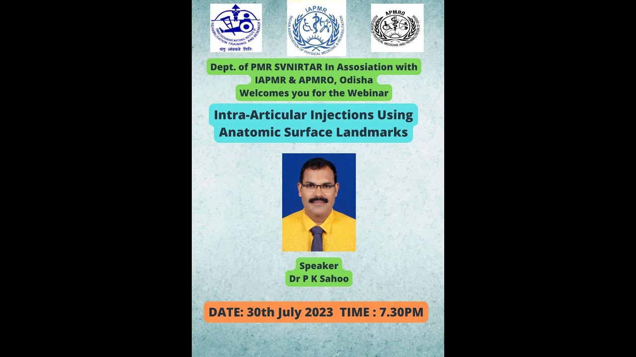 Intra-Articular Injections Using Anatomic Surface Landmarks