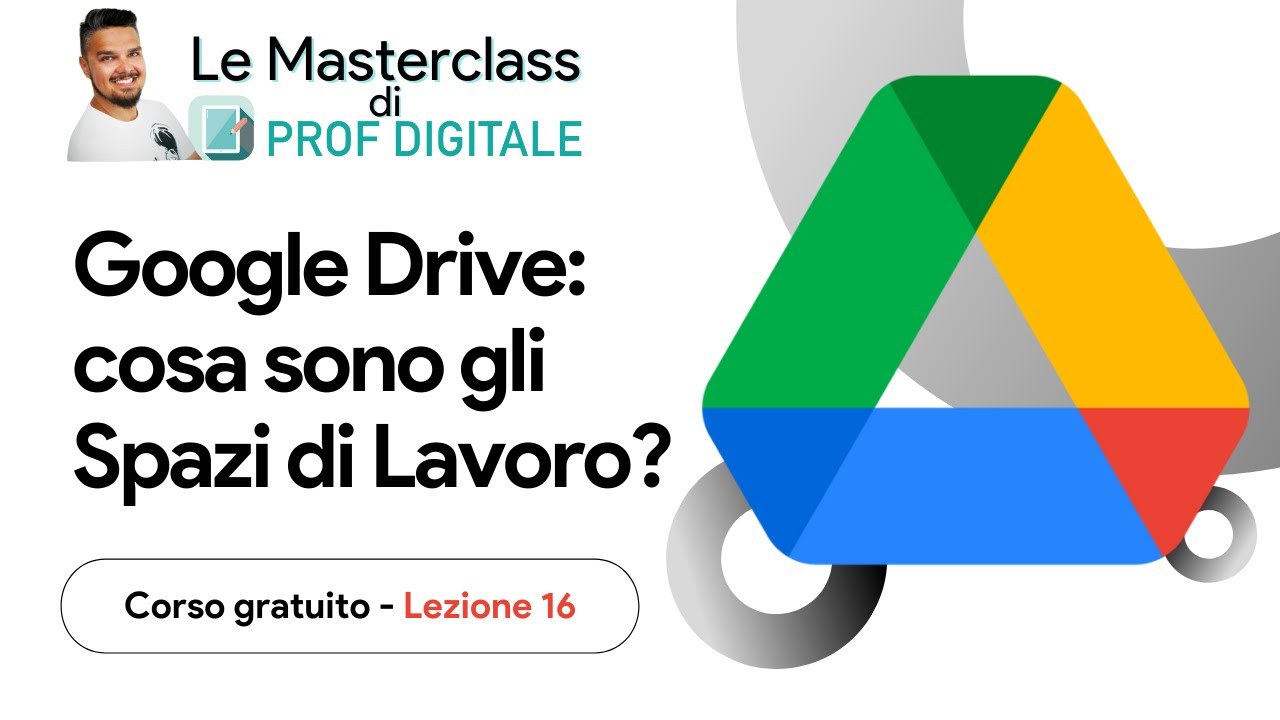 MASTERCLASS GOOGLE DRIVE -  Cosa sono gli SPAZI DI LAVORO? [Lezione 16]