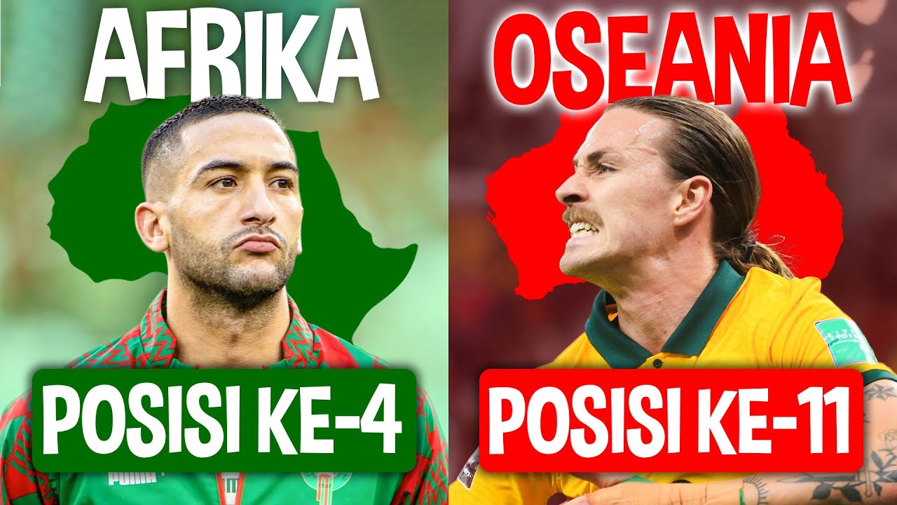 Kampanye Terbaik dari SETIAP Benua di Piala Dunia