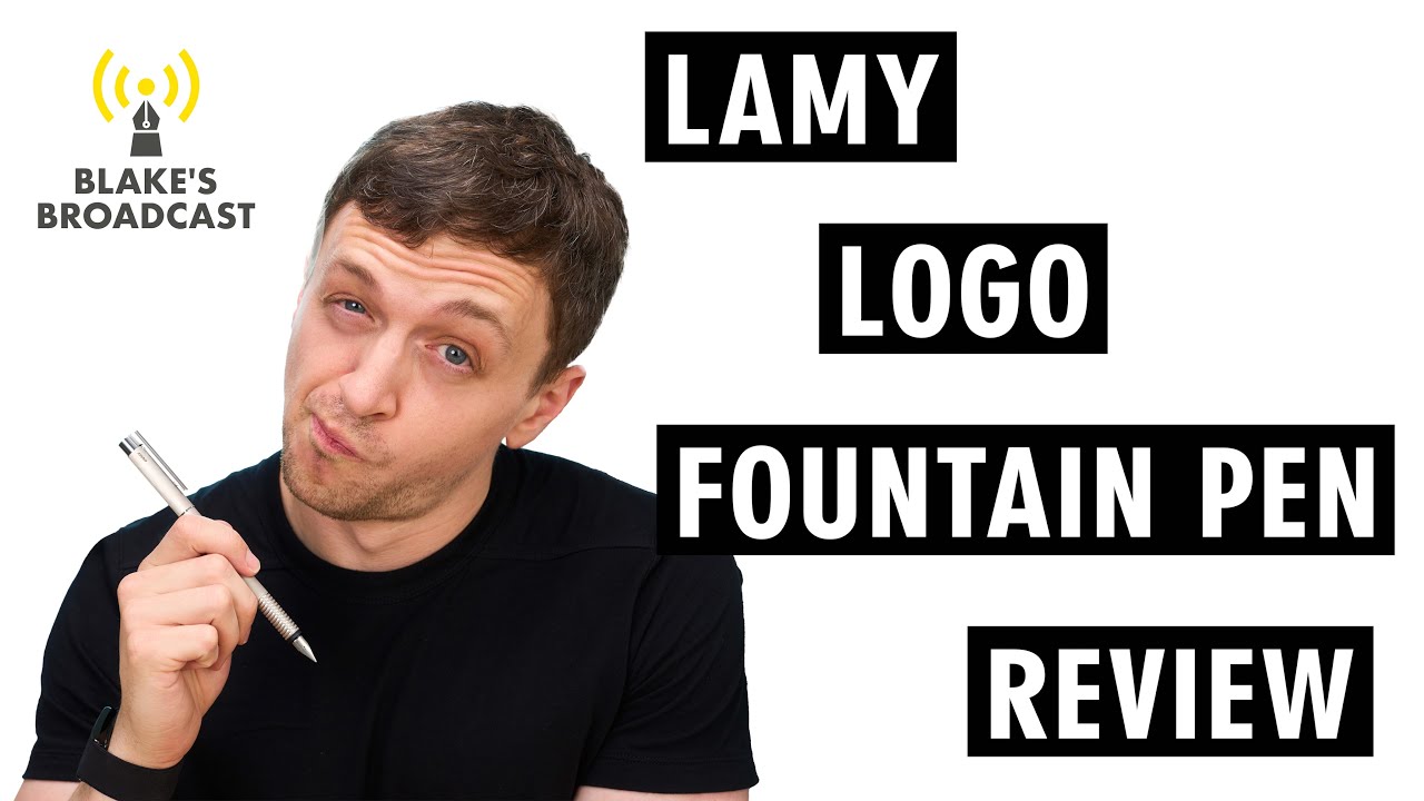 Lamy Logo Fountain Pen Review 4K