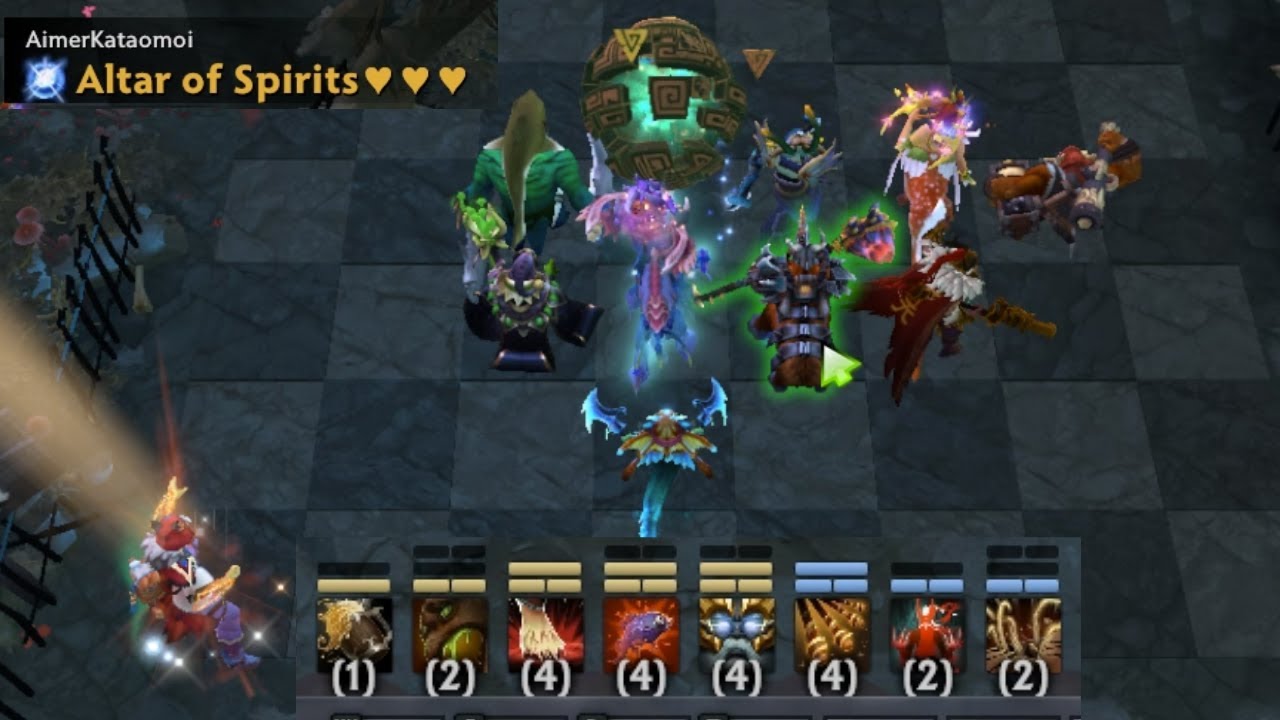 IO3 altar lvl7 marci monk - Dota Auto Chess DAC