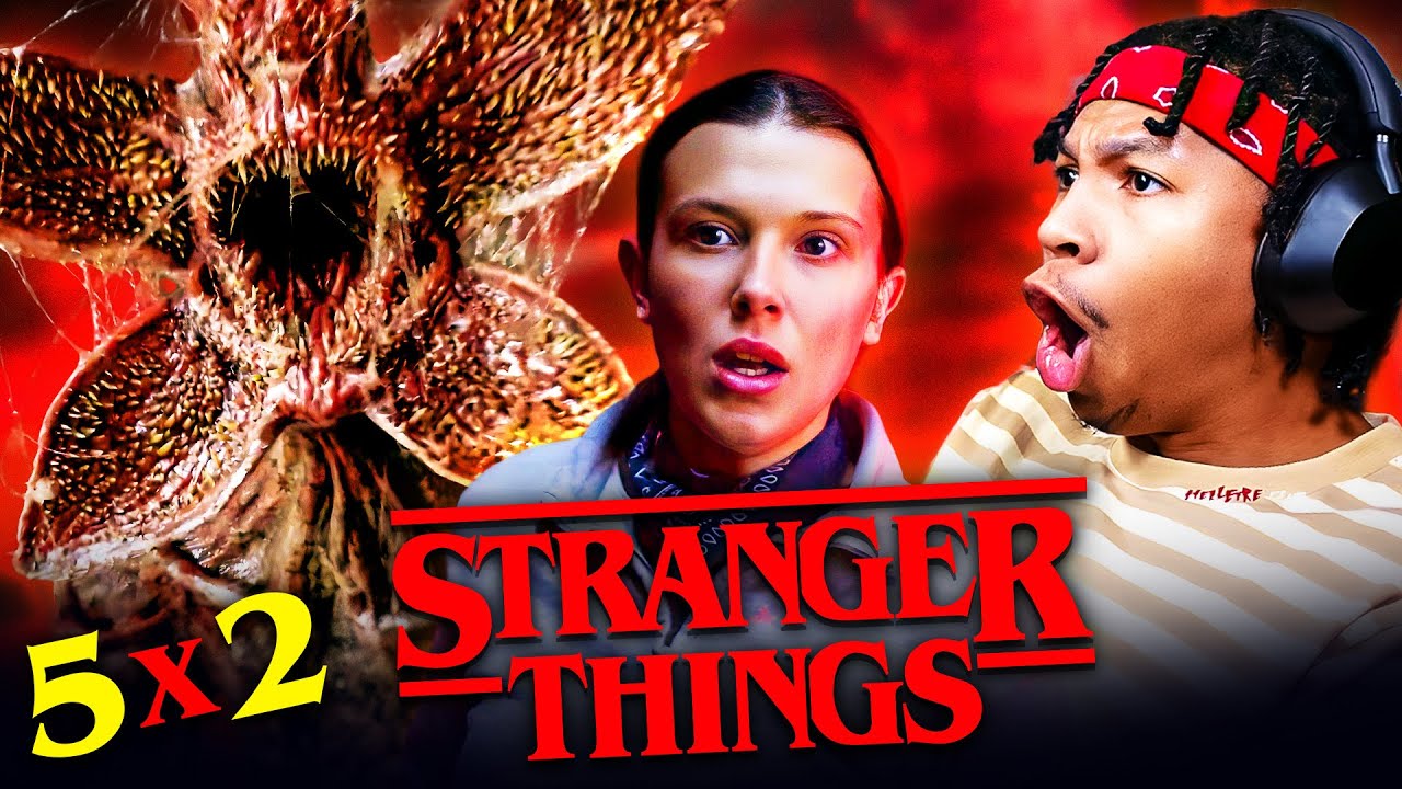 STRANGER THINGS 5x2 REACTION! | Chapter Two: The Vanishing of Holly Wheeler | Final Season | Netflix