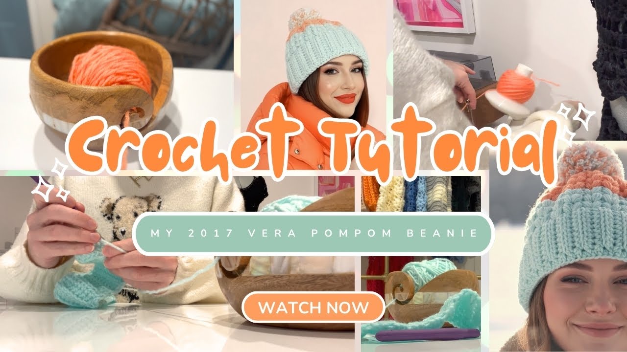 Vera Crochet Hat Pattern Tutorial by HeatherM