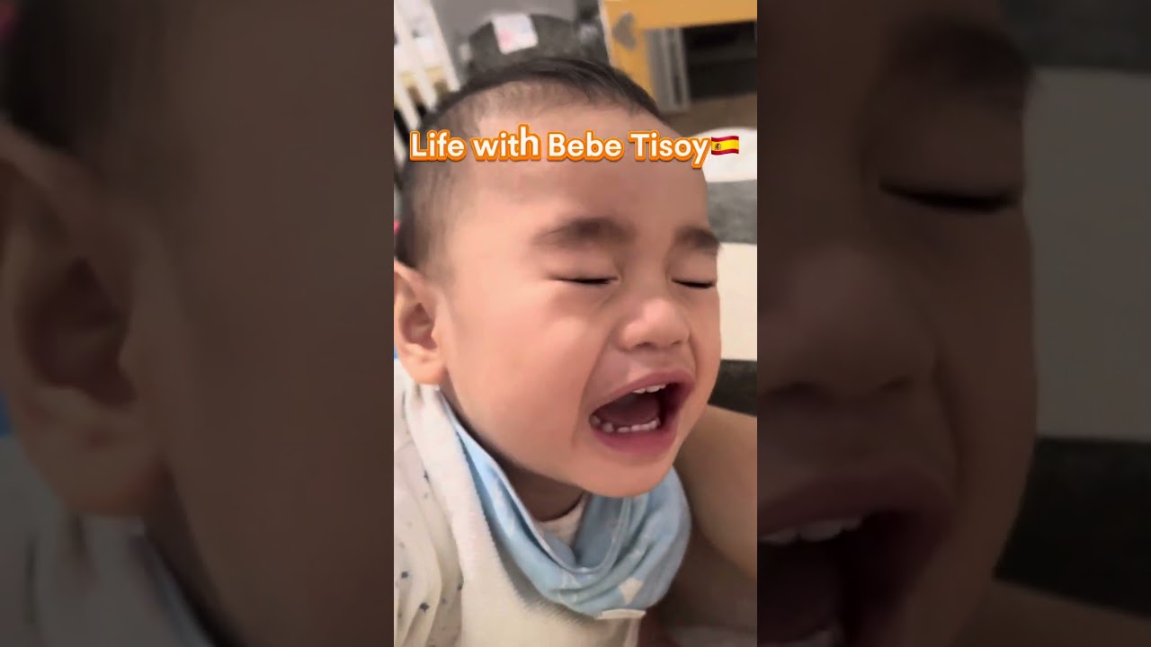 Bebe Tisoy is not feeling well but learning with Ms Rachel while playing 🇪🇸