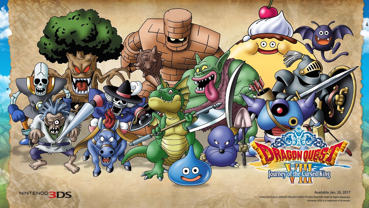 Dragon Quest VIII 4K All Monsters Showcase (PlayStation 2)