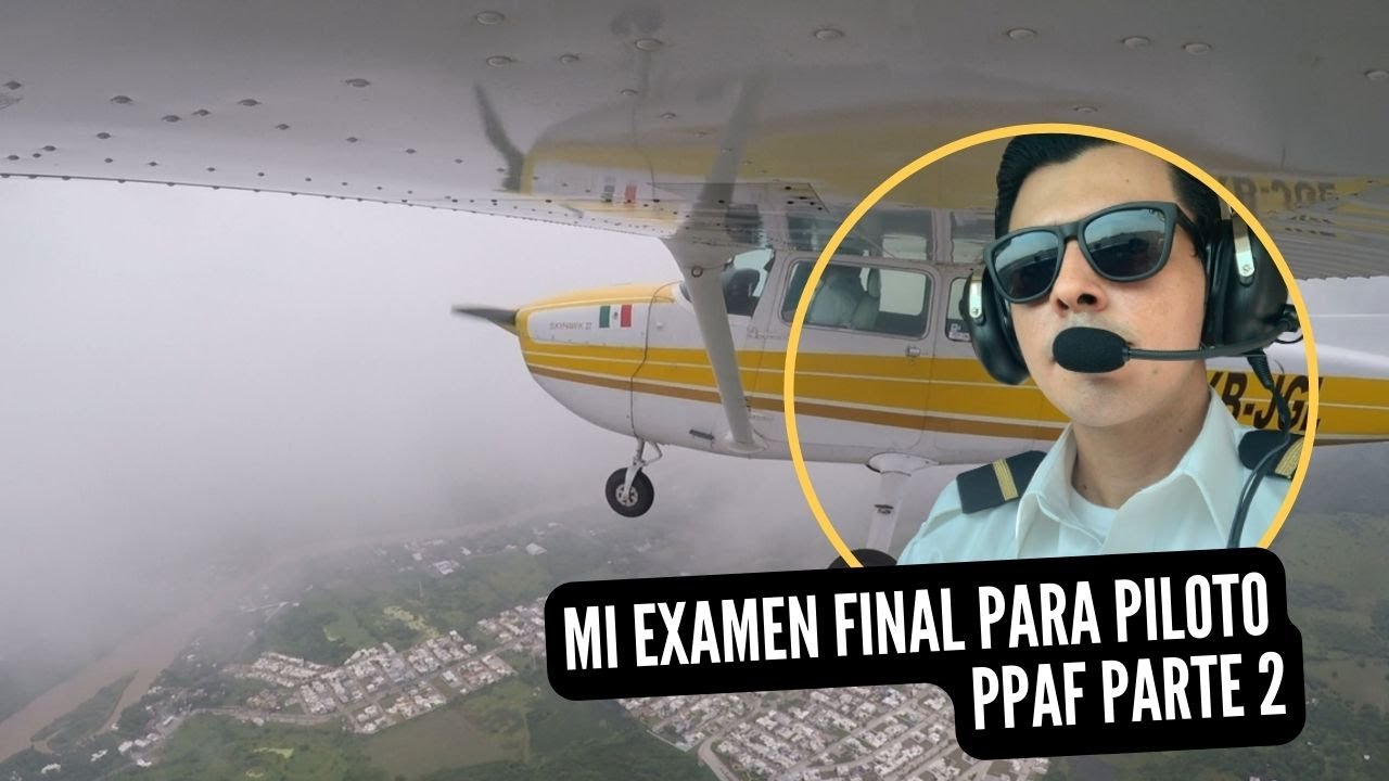 Examen final piloto privado ppaf - Virajes y vuelo lento parte 2 #aviation