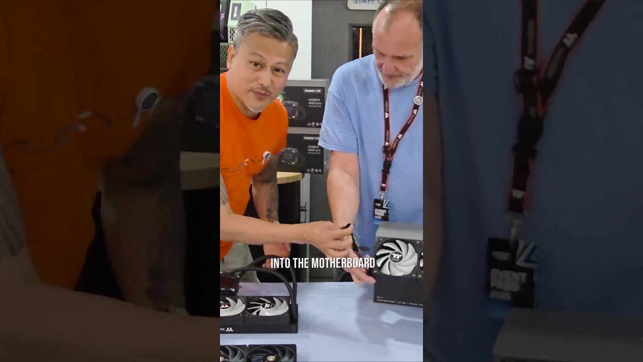 We speak to Adam from Thermaltake UK at Scan Computers about their latest AIO cooling solutions 👍