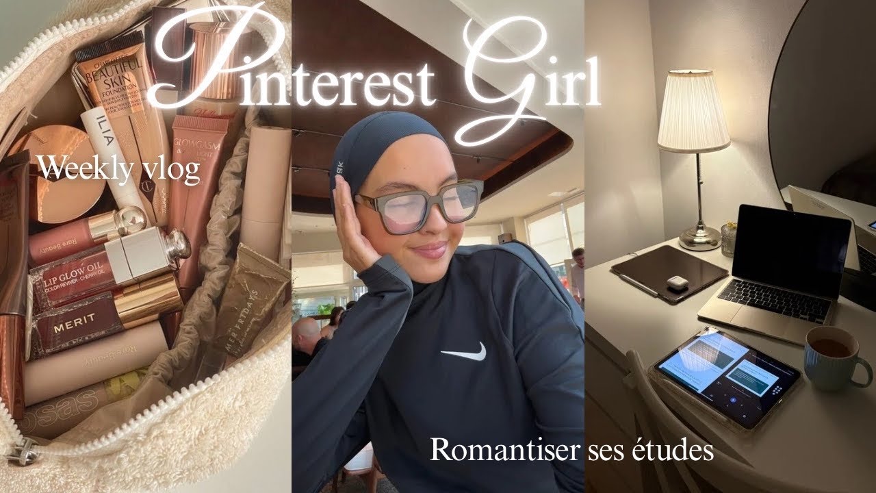 Comment je romantise l’école 🎀 Une semaine productive avec moi