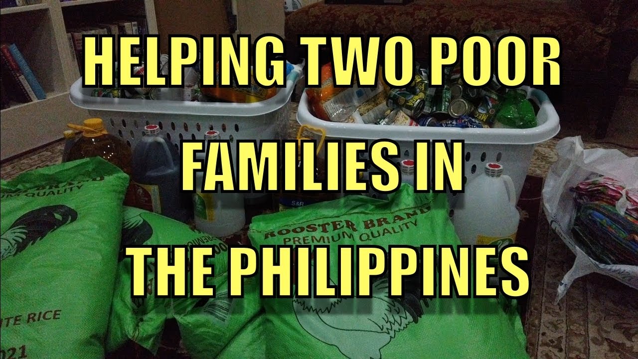 Helping Two Poor Families In The Philippines.