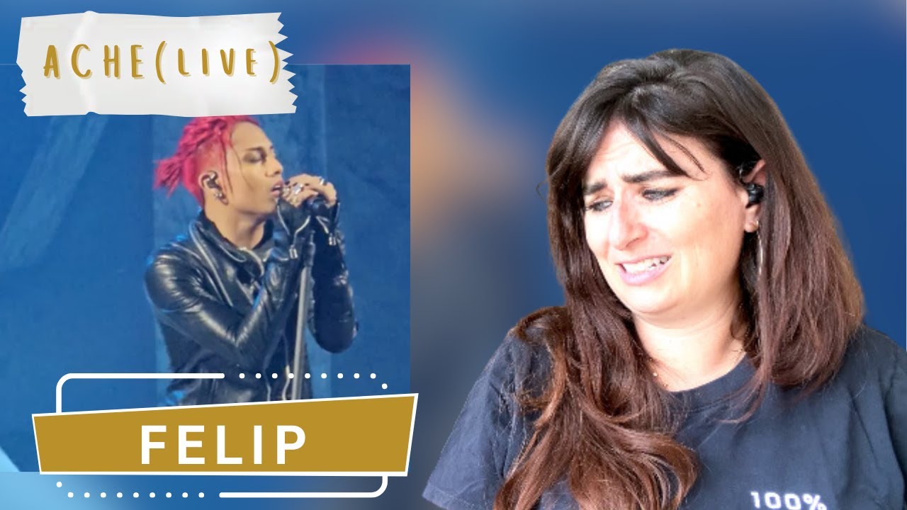 Felip - Ache (live) - Vocal Coach Reaction & Analysis