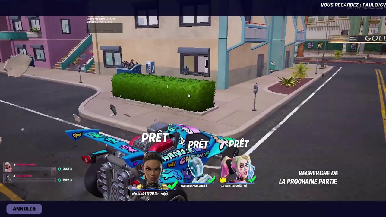 petite partie du vendredi soir