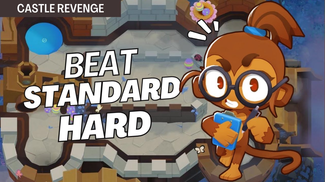 How to Beat Standard Mode (Hard) on Castle Revenge - BTD6 Strategy